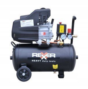 Компресор поршневий повітряний REXER 24L гарантія 12 місяців PWT-189745 фото