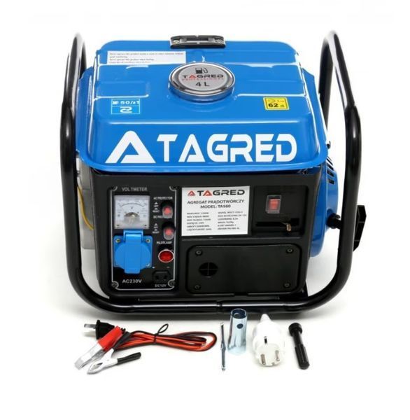 Генератор бензиновый 650 Вт - 800 Вт TAGRED TA980 MGT-TA980 фото