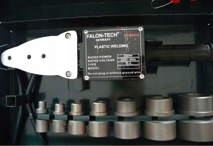Паяльник для пластикових труб FALON-TECH Кейс PWT-634107_cpa фото