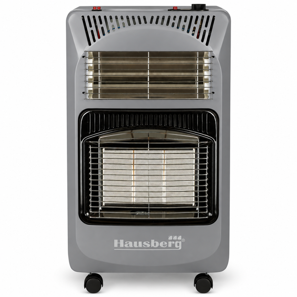 Газово-электрический обогреватель Hausberg HB-1020 2в1 IMP-HB-1020white фото
