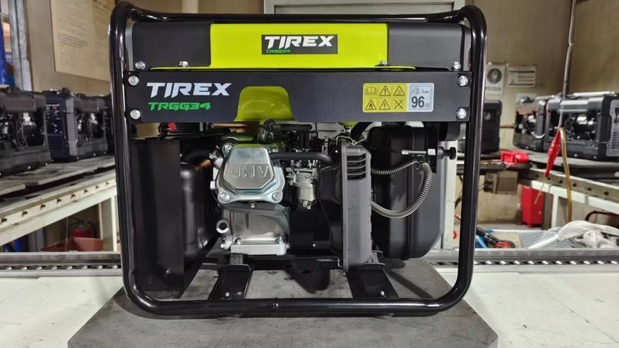 Генератор інверторний, бензиновий Tirex TRGG34, 3400 Вт, з ручками для перенесення MGT-202 фото