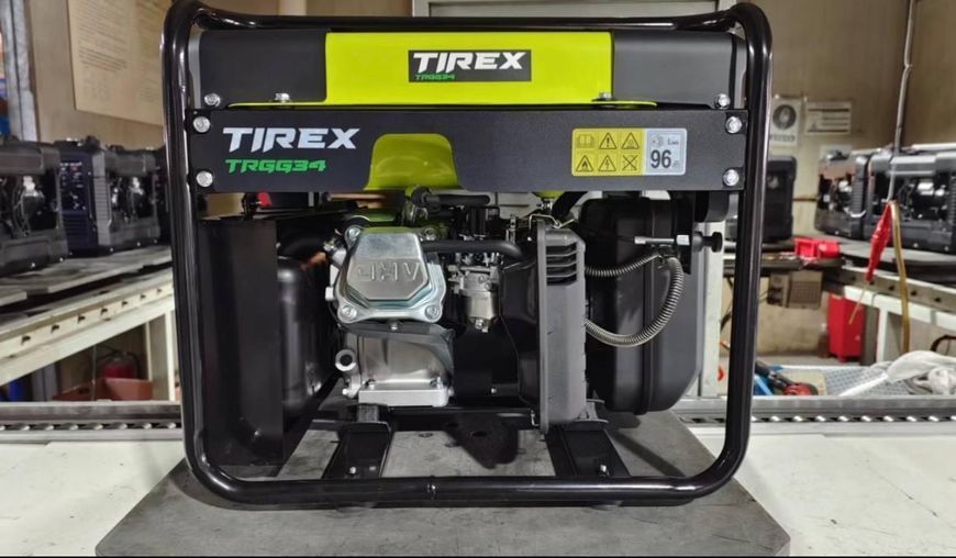 Генератор інверторний, бензиновий Tirex TRGG34, 3400 Вт, з ручками для перенесення MGT-202 фото