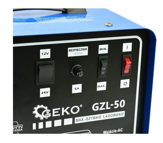 Пуско-зарядное устройство GEKO-G80039 40&ndash;400 Ач. PWT-GEKO-80039 фото