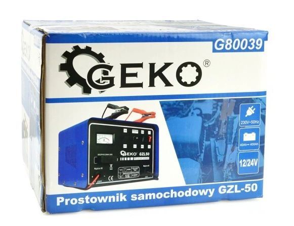 Пуско-зарядное устройство GEKO-G80039 40&ndash;400 Ач. PWT-GEKO-80039 фото
