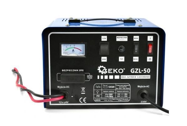 Пуско-зарядное устройство GEKO-G80039 40&ndash;400 Ач. PWT-GEKO-80039 фото