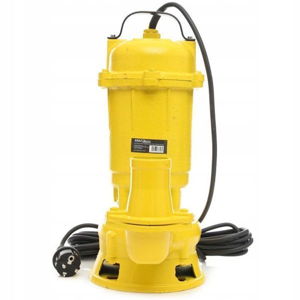 Фекальний насос для каналізації KRAFT-DELE 2250 ! 2" диаметр шланга 2500 Вт 400 л/мин насос фекальний MGT-576823_MAX фото