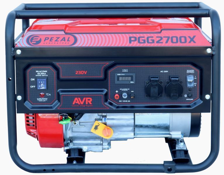 Бензиновий генератор 4-тактний 3,5&nbsp;кВт OHV Pezal PGG2700X 210 куб.см PWT-PGG2700X фото
