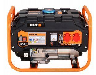 Бензиновый генератор Black BLACK-13605 3.5 кВт 7HP 212см&sup3; Бесшумная работа PWT-BLACK-13605 фото