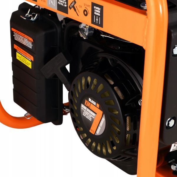 Бензиновый генератор Black BLACK-13605 3.5 кВт 7HP 212см&sup3; Бесшумная работа PWT-BLACK-13605 фото