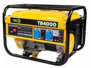 Бензиновый генератор 4-тактный двигатель 3.5 кВт Toolbox TB4000 15 л бензиновые генераторы PWT-TB4000 фото