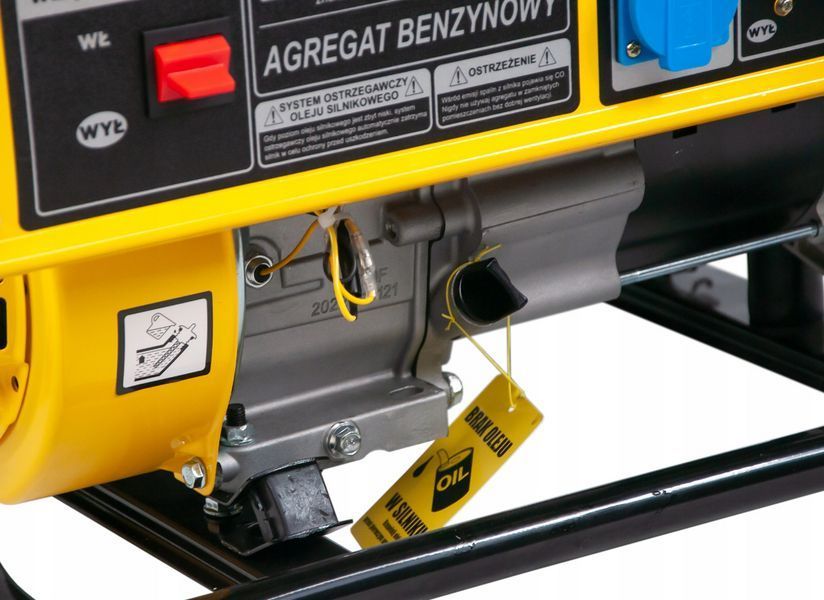 Бензиновий генератор 4-тактний двигун 3.5 кВт Toolbox TB4000 15 л бензинові генератори IMP-TB4000 фото