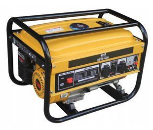 Бензиновый генератор 4-тактный на колёсах Volt Polska HEX-GEN 3.5 кВт для резервного источника электроэнергии PWT-HEX-GEN фото
