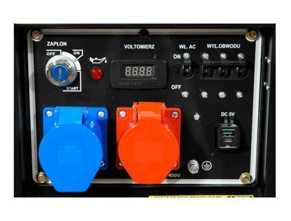 Генератор дизельний Schwartzmann SCH-G12500Dxe, 6,5-7 кВт MGT-SCH-G12500Dxe фото