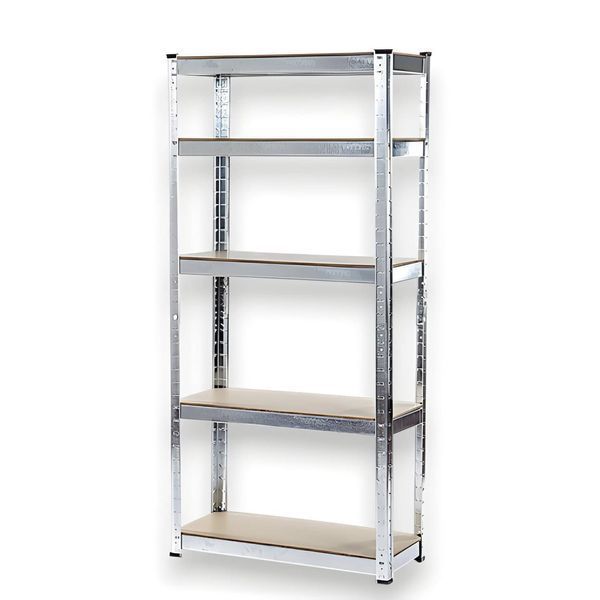 Комплект из 2 стеллажей STEELMAX 180&times;90&times;30 см на 5 уровней для гаража и дома IMP-ST2168696 фото