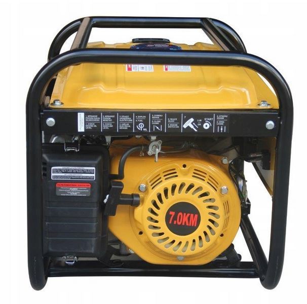 Бензиновый генератор 4-тактный на колёсах Volt Polska HEX-GEN 3.5 кВт для резервного источника электроэнергии PWT-HEX-GEN фото
