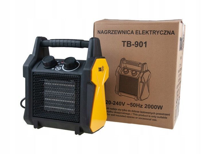 Теплова гармата, нагрівач Toolbox TB-901,2 кВт PWT-6364 фото