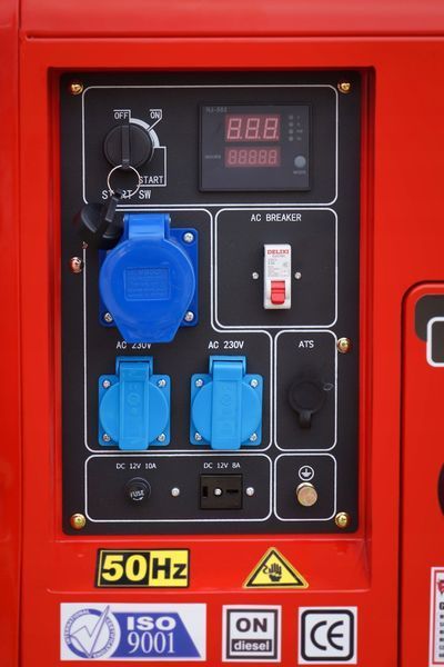 Генератор дизельний KrafTWele SDG9000 1F, 7600 Вт IMP-64002 фото