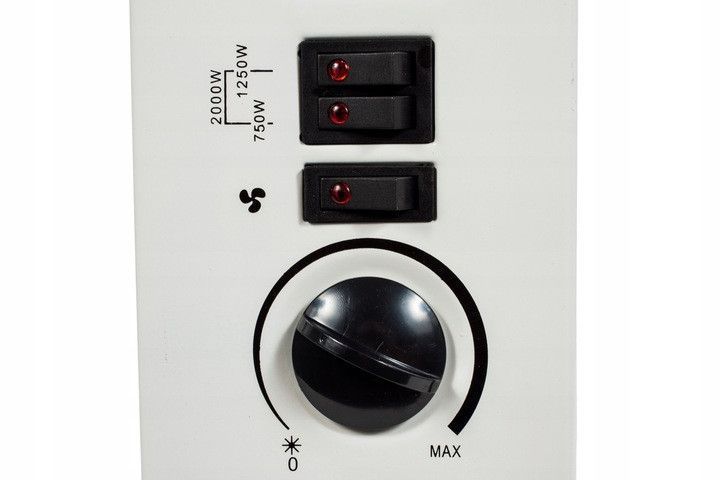 Конвектор електричний Maltec CH2500DW, 2000 Вт PWT-6621 фото