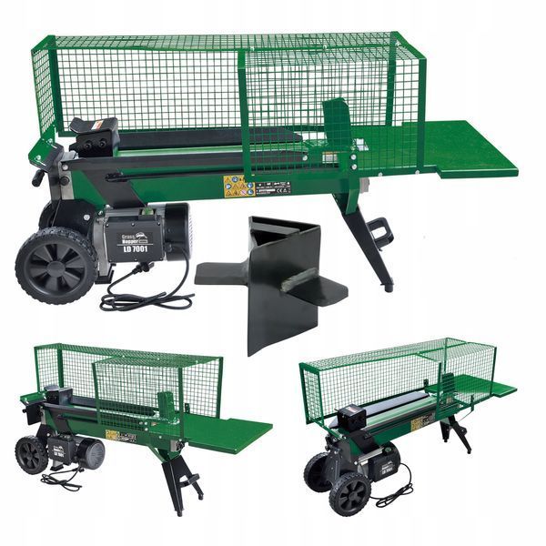 Дровокол 4 тонни 1500 Вт Grasshopper LD7001 електричний дровокол MGT-LD7001 фото