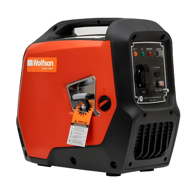 Генератор інверторний бензиновий Wolfson WFS2000I 2,3 кВт 1,8 кВт 79 куб.см 3,5 к.с. бензиновий генератор інверторний MGT-WFS2000I фото