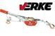 Лебідка ручна канатна Verke V87256, 4000 кг, 2,5 м MGT-V87256 фото 1