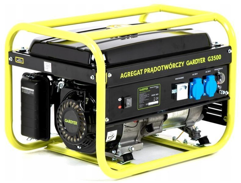 Бензиновый генератор 3 кВт, AVR, 230 В Gardyer G3500 PWT-G3500-2 фото