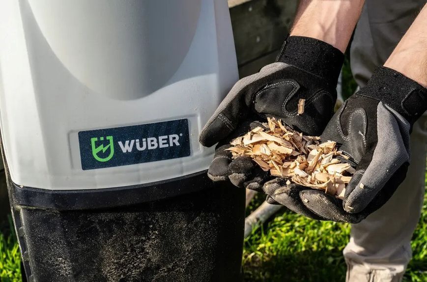 Электрический измельчитель веток Wuber W09200 4500 об/мин, 2400Вт MGT-W09200 фото