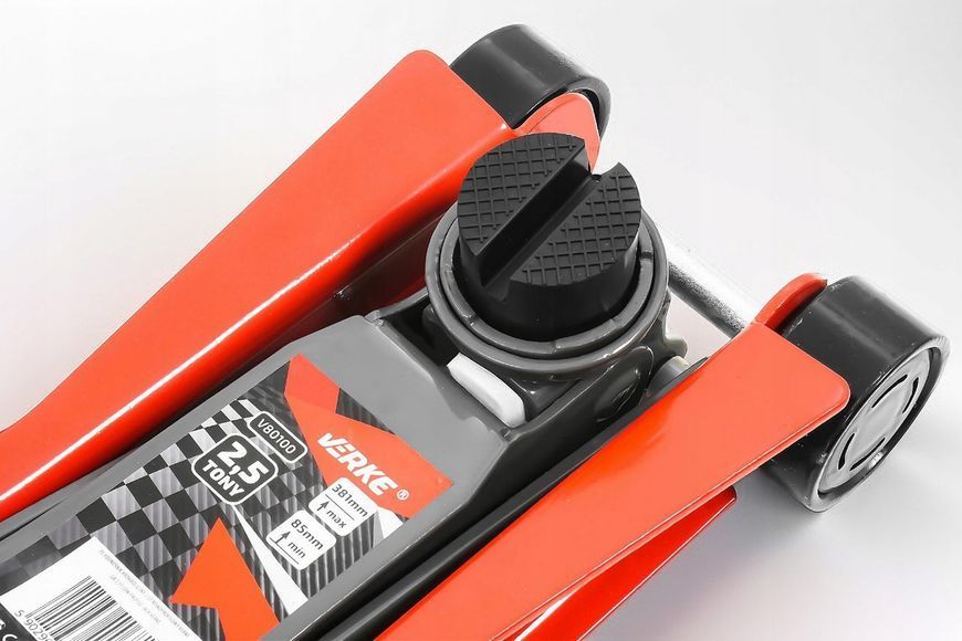 Домкрат подкатной Verke V8010 90-340 мм 2,5 т домкрат подкатной гидравлический для легкового авто PWT-V8010 фото