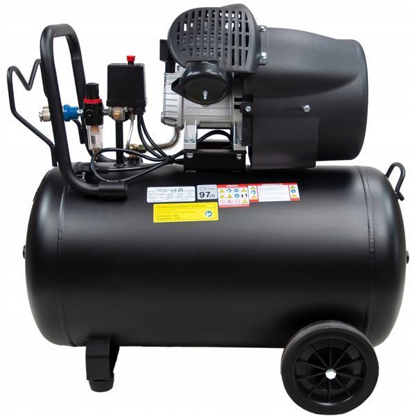 Масляний компресор двопоршневий 3 кВт 100л Airbox 320 л/хв MGT-EVO100V фото