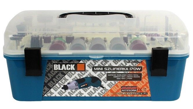 Гравер, багатофункціональна шліфувальна машина Black 170, 170 Вт PWT-42652 фото