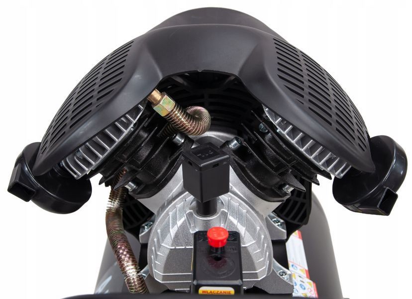 Масляний компресор двопоршневий 3 кВт 100л Airbox 320 л/хв MGT-EVO100V фото
