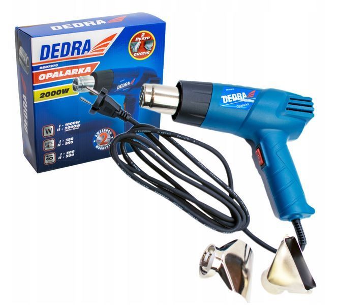 Промисловий фен Dedra DED7970 2000 Вт, В 500 &deg;C PWT-DED7970 фото